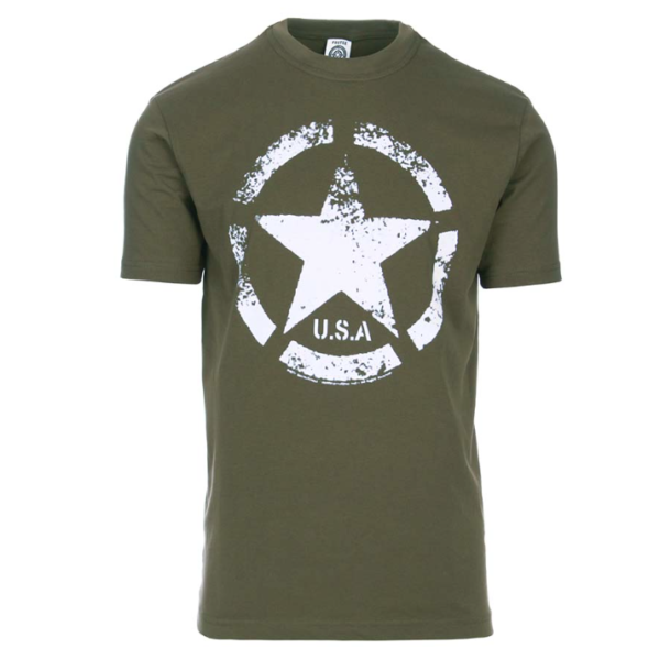 tee shirt militaire design usa